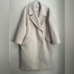 Zara Cream Trench Coat for Women